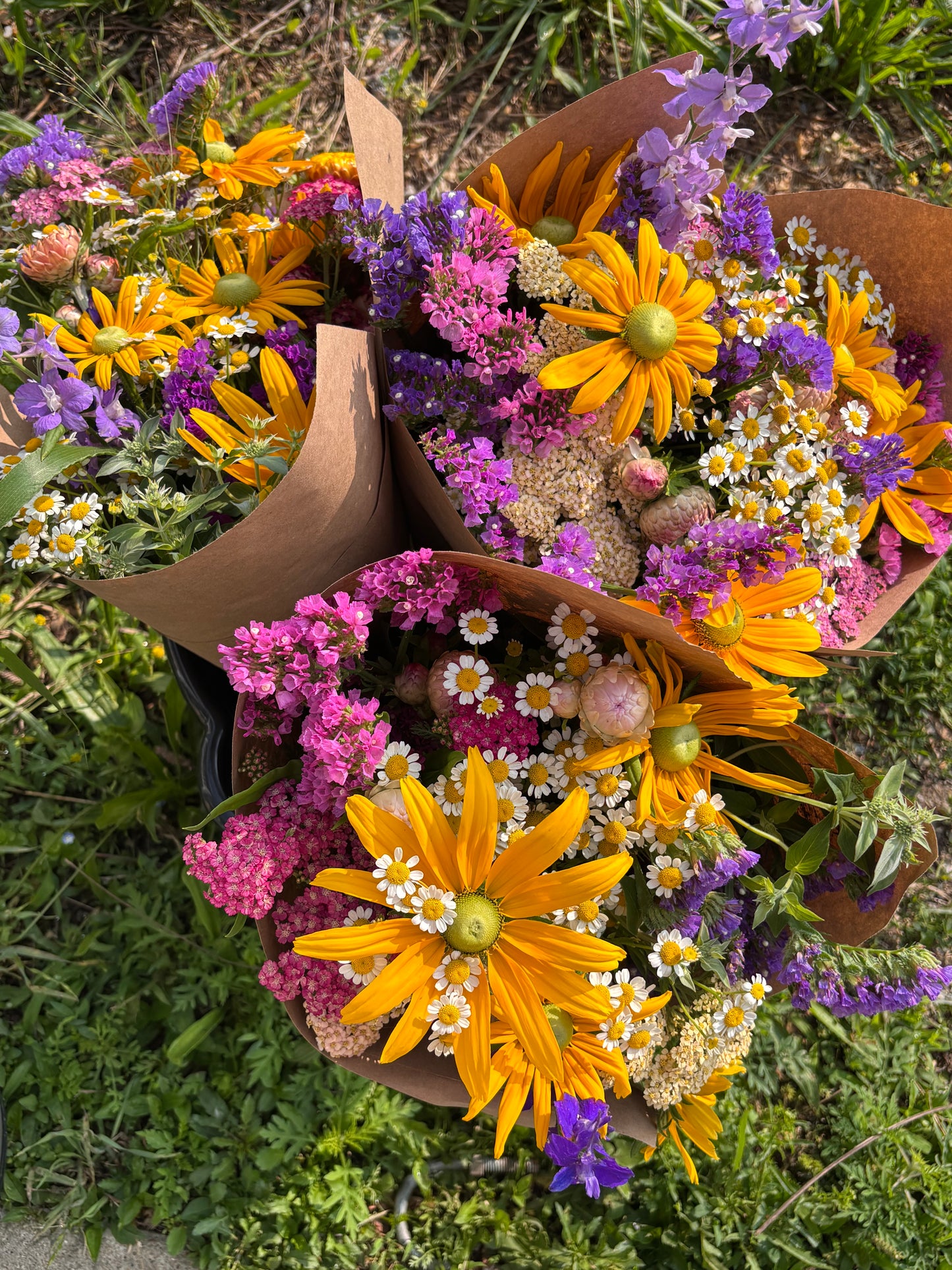 farm fresh flower bouquet