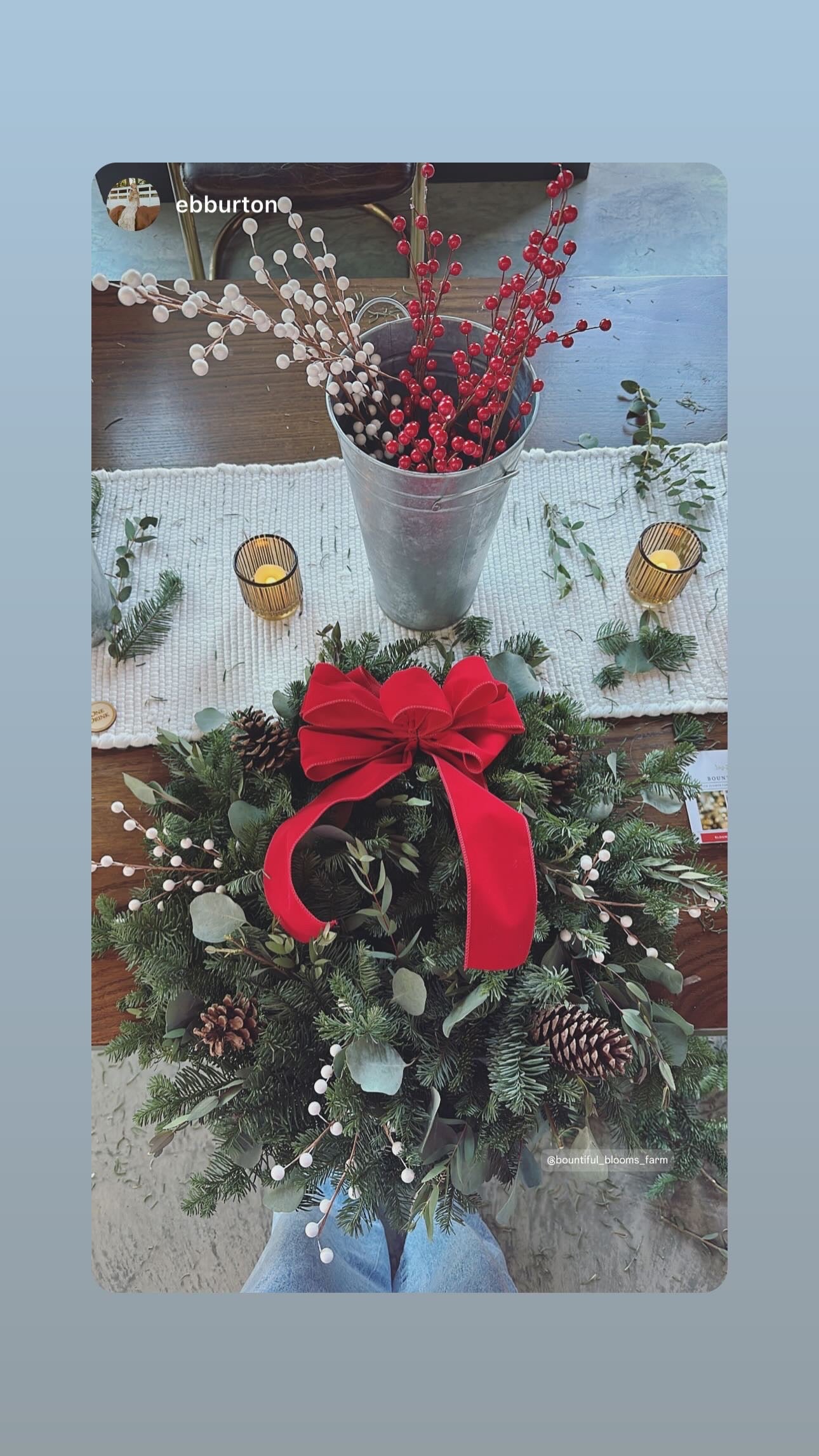 Holiday Wreath Workshop
