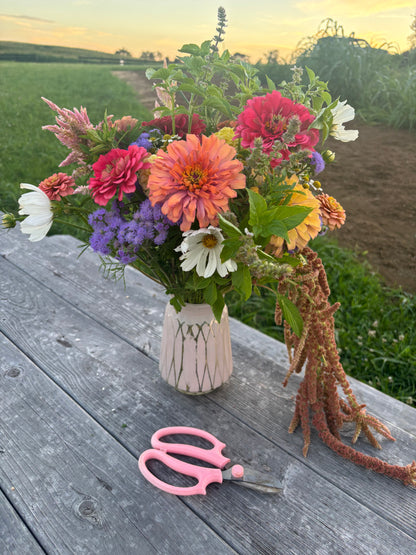 Stunning Centerpiece-- Late Summer Abundance--Large Floral Design Workshop [Ticket for One] Saturday, September 26th 6:30 pm-8:00 pm