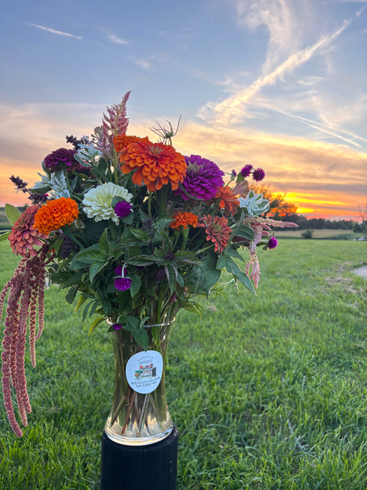 Stunning Centerpiece-- Late Summer Abundance--Large Floral Design Workshop [Ticket for One] Saturday, September 26th 6:30 pm-8:00 pm