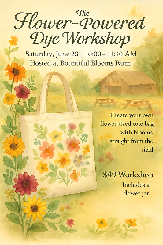 Flower Powered Botanical Dye Workshop